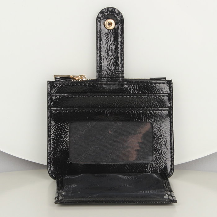 Zoozie Bags Billetera de Cuero Negra